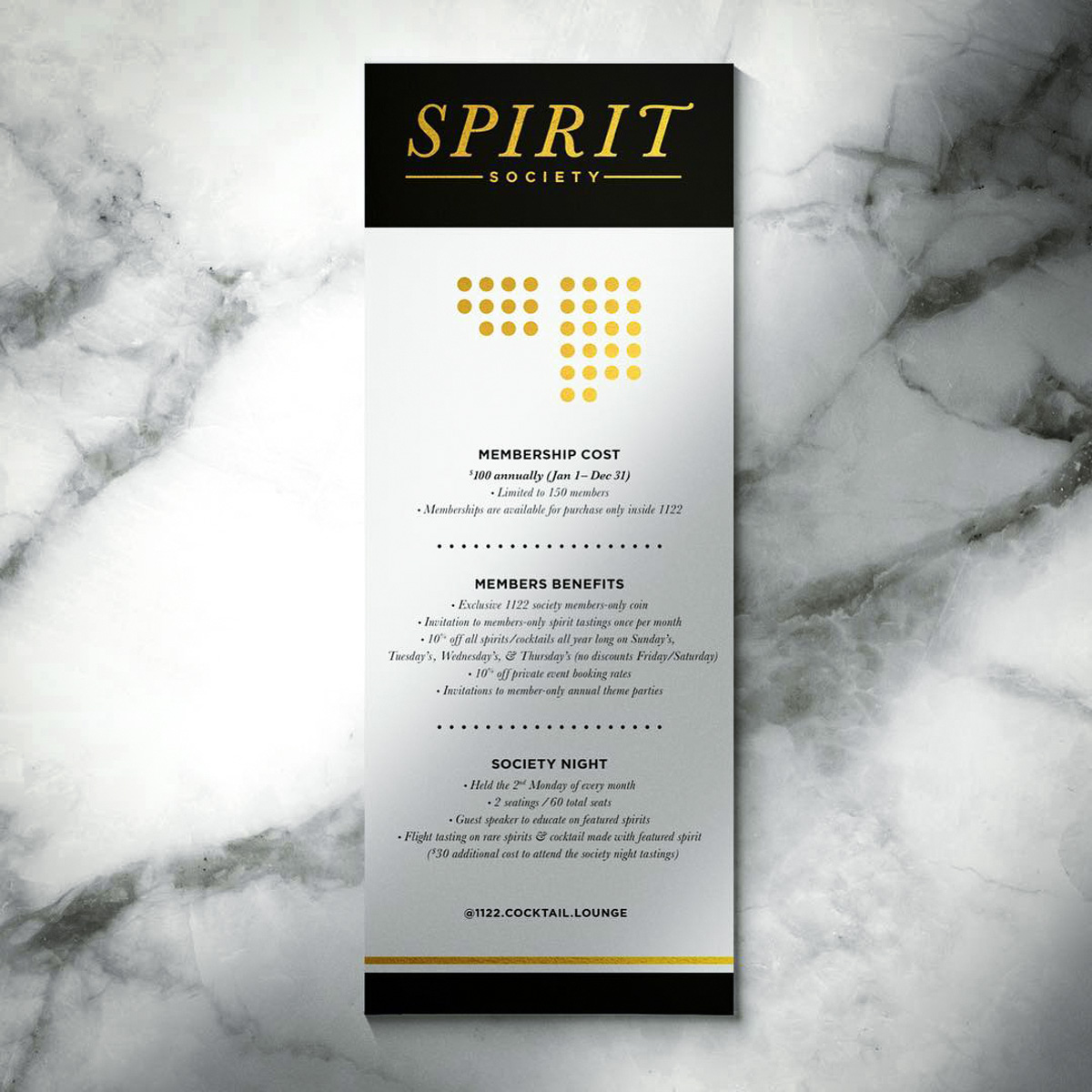 Eleven Twenty-Two Spirit Society Card