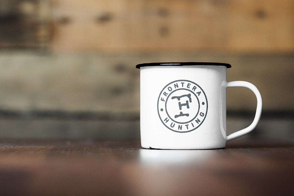 Frontera Hunting tin mug