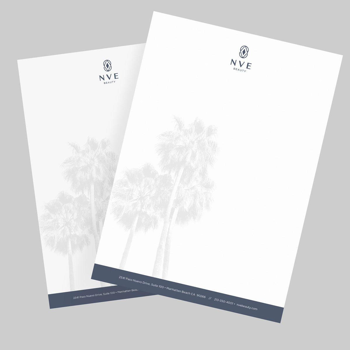 NVE Beauty letterhead