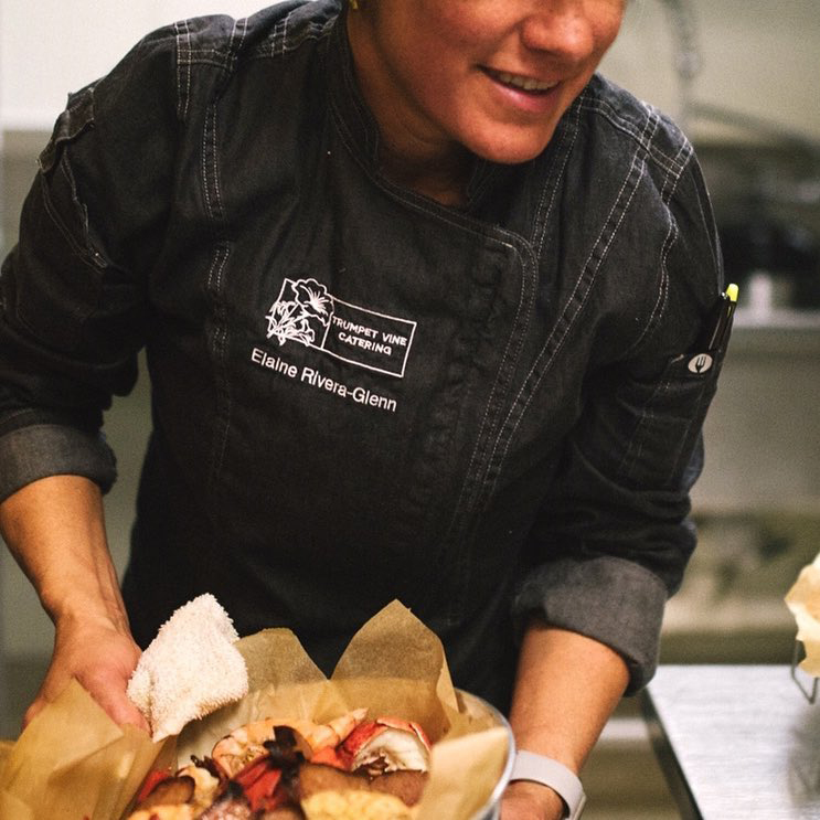 Trumpet Vine Catering chef coat